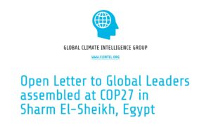 Brief Clintel aan klimaattop