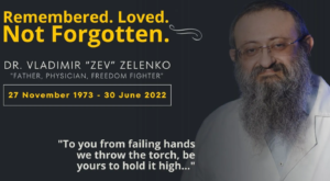 In memoriam Dr. Vladimir Zelenko 1973-2022