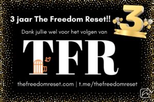 The Freedom Reset komt al drie jaar op voor onze vrijheid