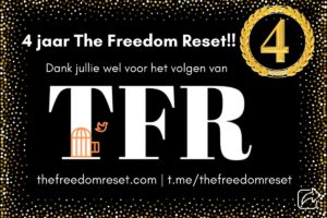 The Freedom Reset bestaat 4 jaar